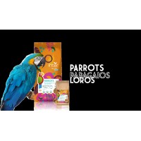 Dist. de Alimentos p/ t/ tipo de Animais | Zoo (Zoológico) PAPAGAIOS | Saco de 6 kg/ 1 Kg  Enriquecido com FOS, VITAMINAS e AMINOACIDOS.